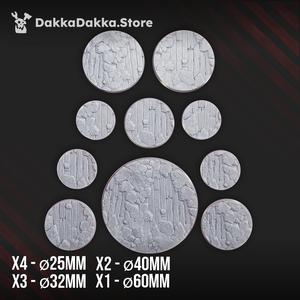Decorative bases "Ruins" Set x10