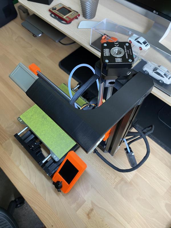 Simple Prusa Mini Overhead Light Mount