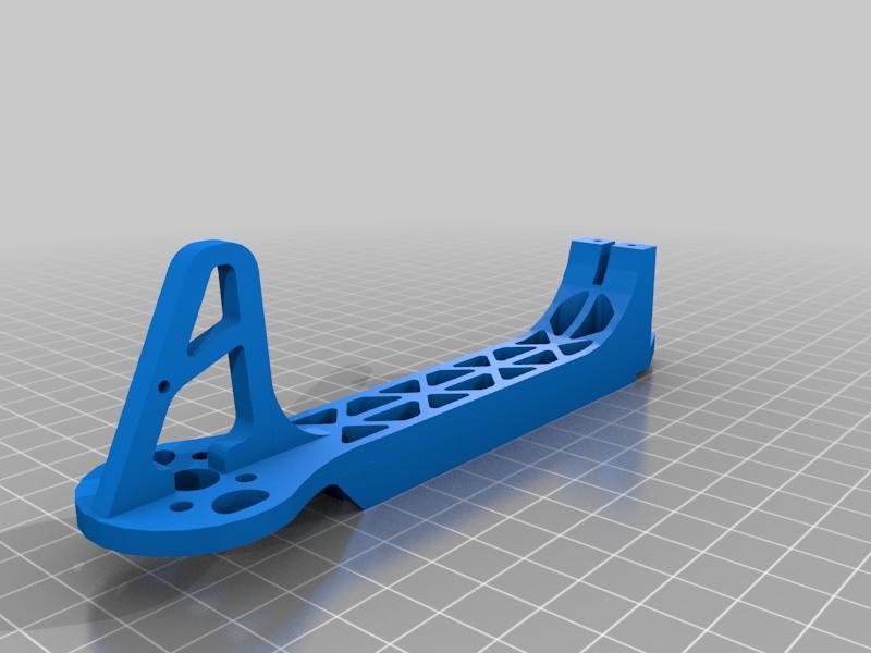 DJI F330 quadcopter arm REMIX