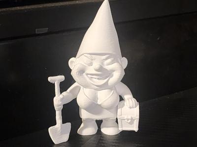 Garden Gnome Gold Digger