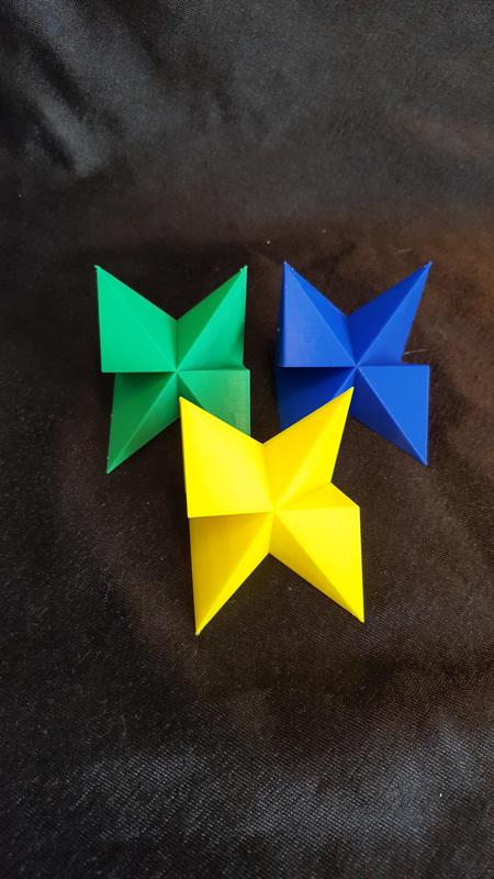 Cube: Puckered trisection