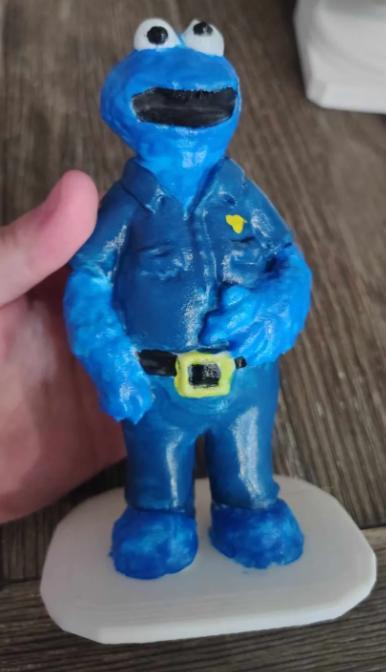 Cookie Monster Officer
