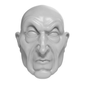 Claude Frollo Head For Marionette – String Puppet