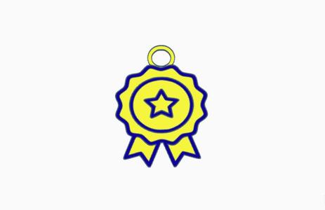 medal pendant, key ring or necklace or souvernirs