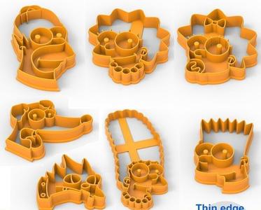 LOS SIMPSONS Dough Cutters