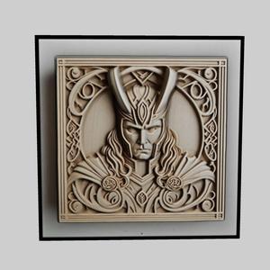Loki Norse God 3D Printer