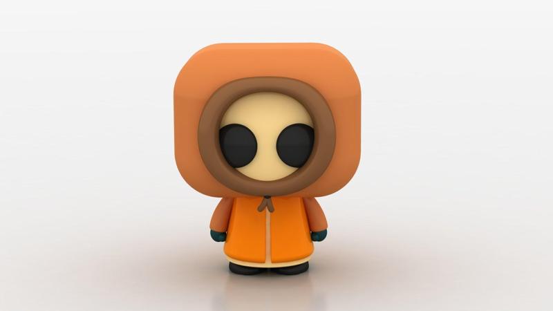 KENNY CHARACTER TOY 3D PRINTABLE MODEL