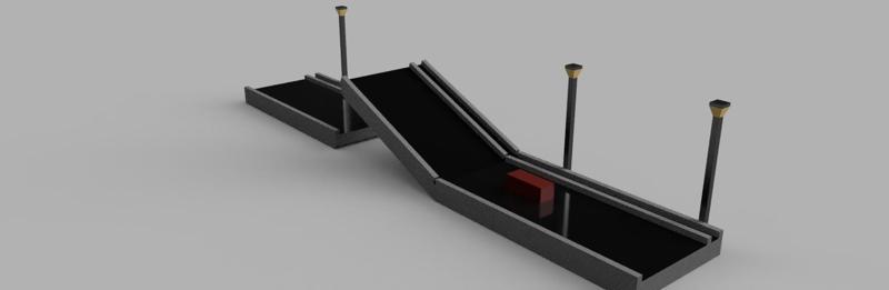 2 Fast 2 Furious Bridge Jump Hot Wheels Diorama