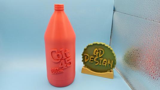 Colt 45 Malt liquor 40 oz Bottle stash Box Weed, Jewelry And Coins