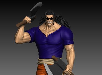 One Piece Scopper Gaban - Grandista Series Scale
