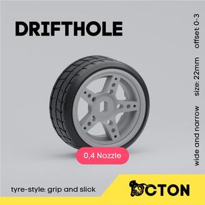 Drifthole - 22mm Wheel - Multi-offset