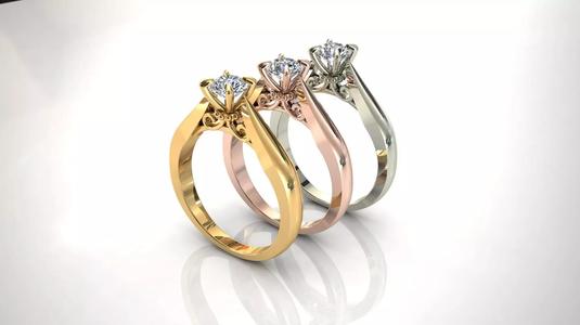 Solitaire Ring 5mm Stone