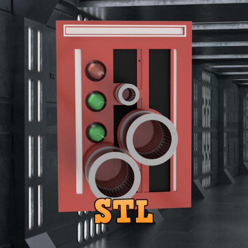 Death Star Blast Door Controller Prop Inspired by Star Wars