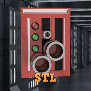 Death Star Blast Door Controller Prop Inspired by Star Wars