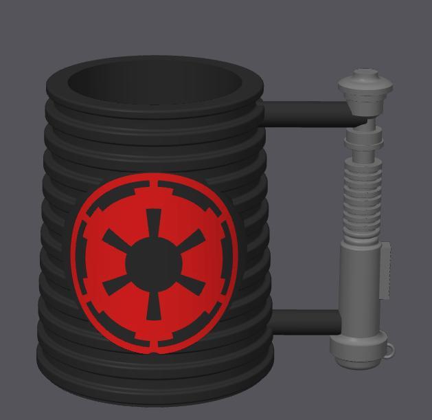Galactic Empire Cozy Lightsaber handle.
