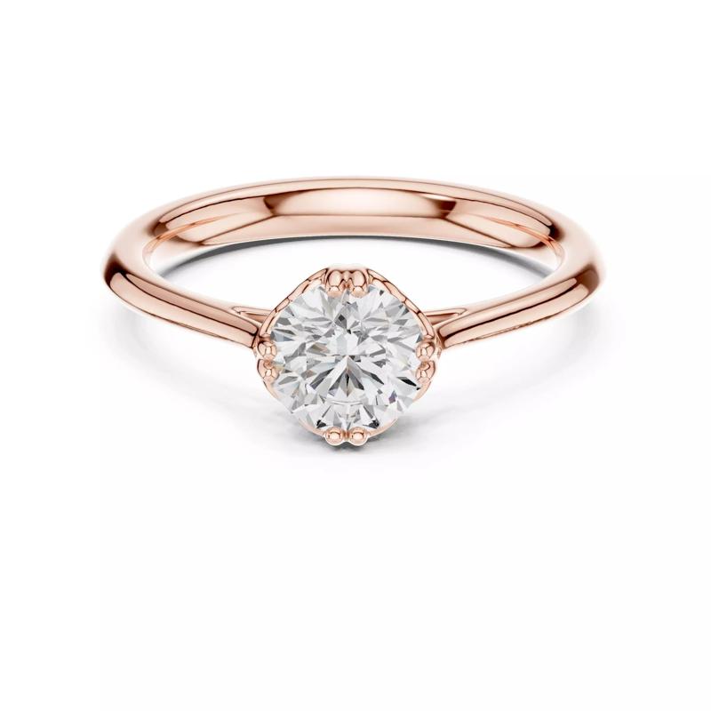 Solitaire Round Cut Diamond Engagement Ring 3DM STL Video