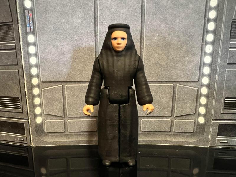 VINTAGE DUNE ALIA ATREIDES KENNER STYLE ACTION FIGURE, 3.75" CUSTOM FIGURE, FRANK HERBERT BOOK.
