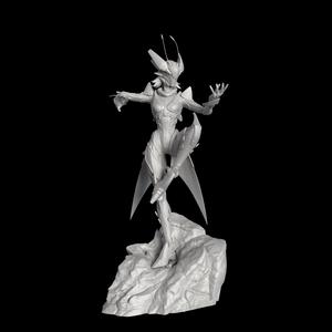 Mantis – Galactic Wings (3D Print Model, inspired by Marvel Rivals)