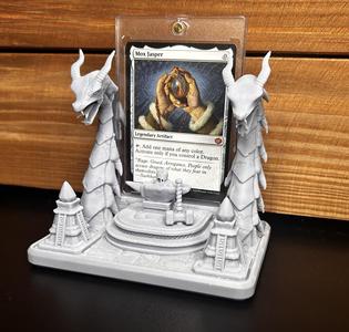 TCG Card stand, Flame, Forge, MTG card stand Vol.1