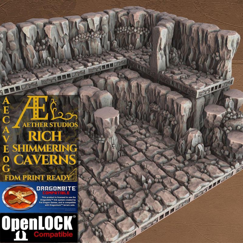 AECAVE0G - Rich Shimmering Caverns