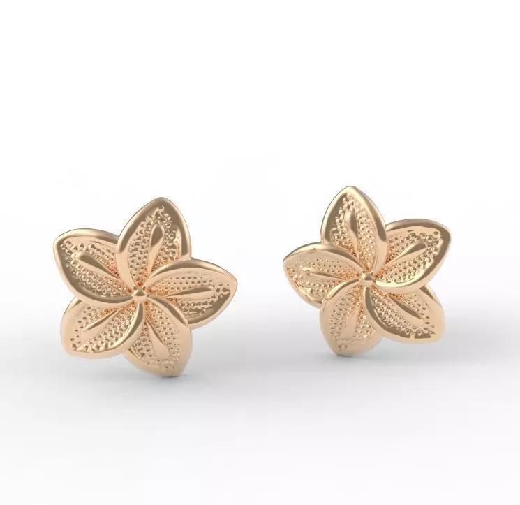 flowers earrings