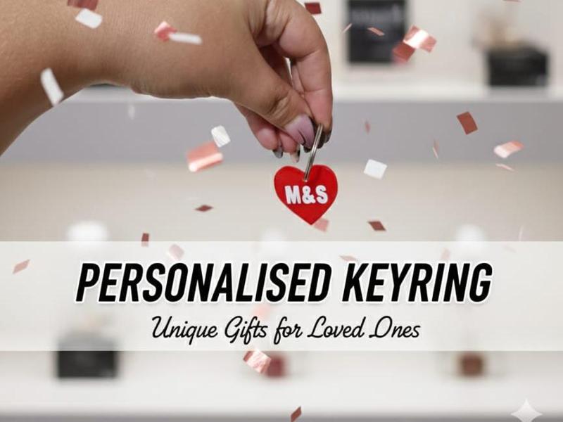 Personalized Keychain heart