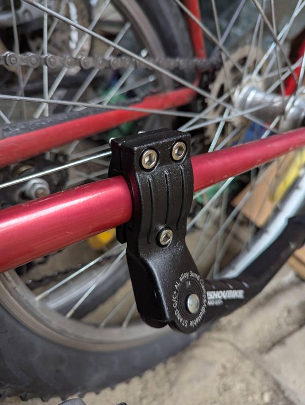 Jshoubike bike stand shim for thinner bike