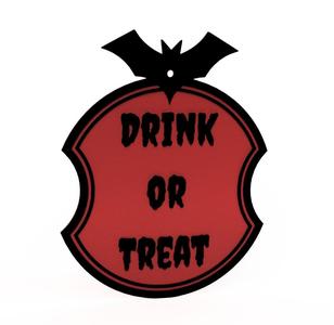 HJV Drink or Treat Sign MC