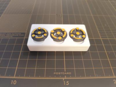 2x1 A1 Rotary Wheel Storage Module (compatible with redghost modular storage box)