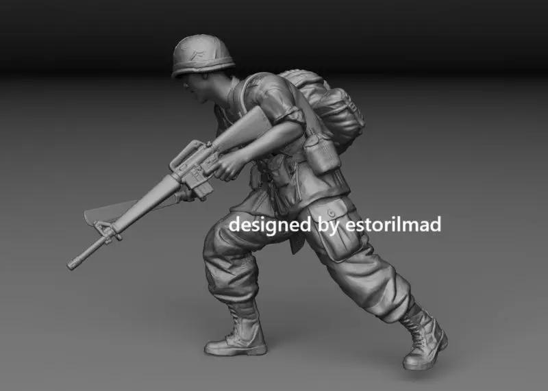 AMERICAN SOLDIER VIETNAM IN ACTION