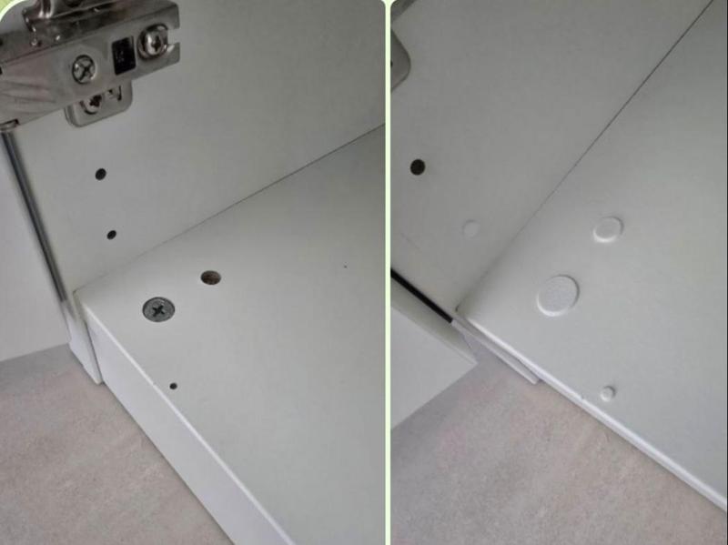Set of hole cover caps for IKEA PAX wardrobes