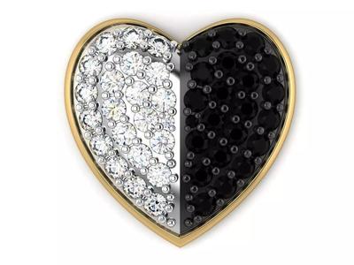 Heart forever love pandent