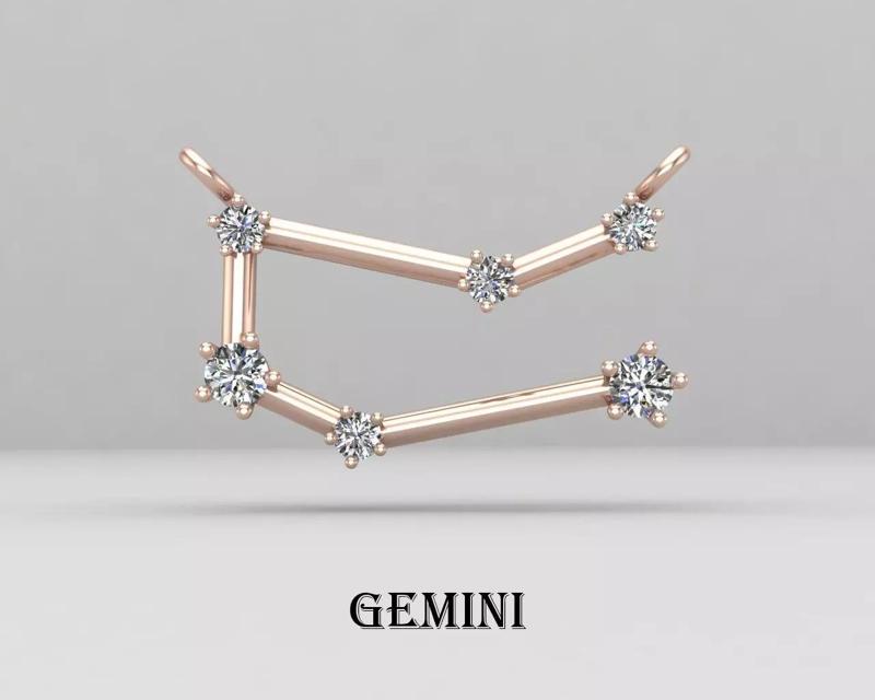 GEMINI necklace 66-MP