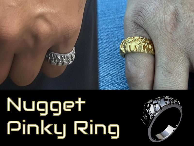 Nugget Pinky Ring | Size 9