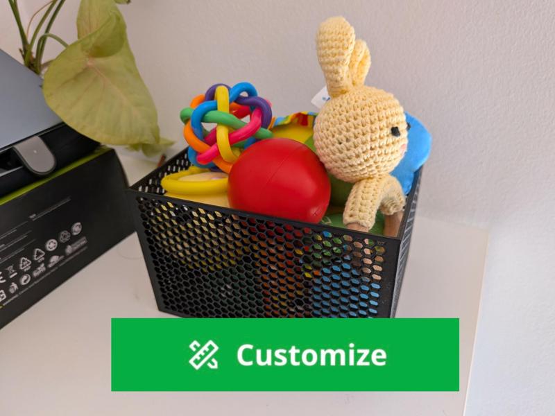 Customisable Honeycomb Container