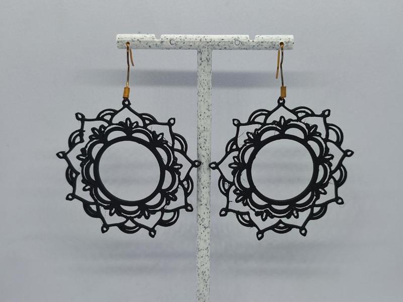 Meditation Lotus Earrings