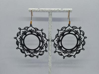 Meditation Lotus Earrings