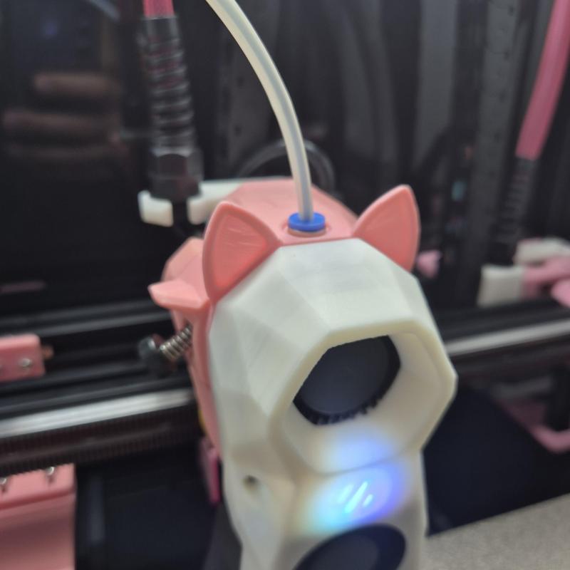 Galimeow2 - G2E w/ filament runout sensor, ECAS & Meowburner ears