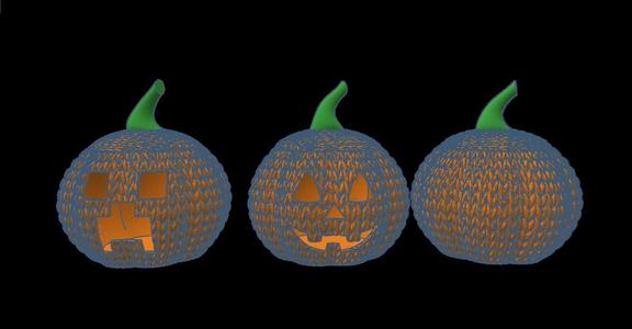Knitted Pumpkins