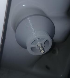 5/4" Basin Waste Replacement (Náhradní umyvadlová výpust 5/4"), no supports, print in place
