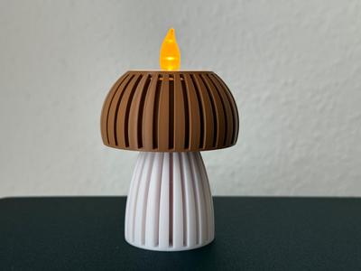 Mushroom Tealight 1, approx. 8 cm high