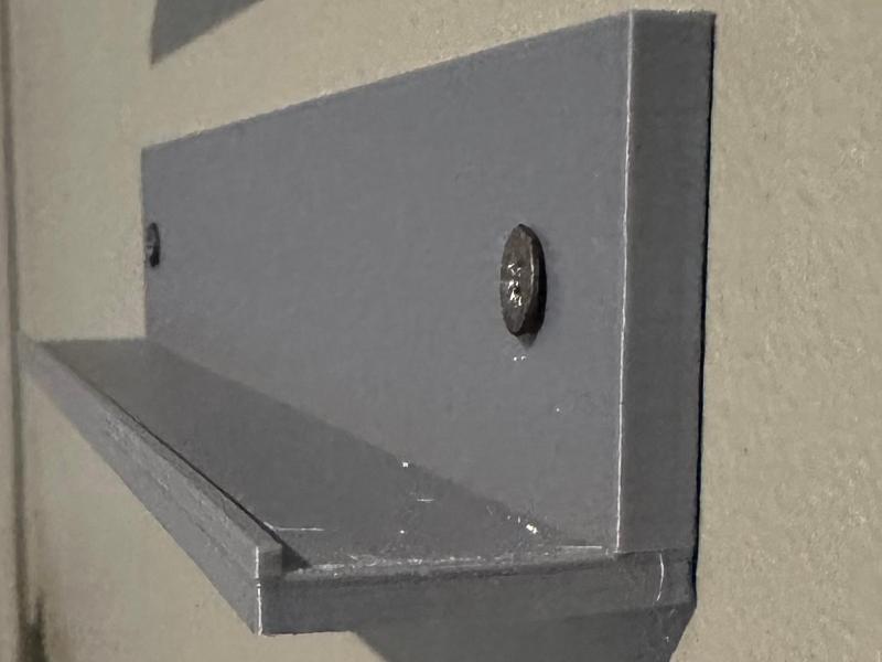 Wall-Mounted Coin & Poker Chip Display Shelf 