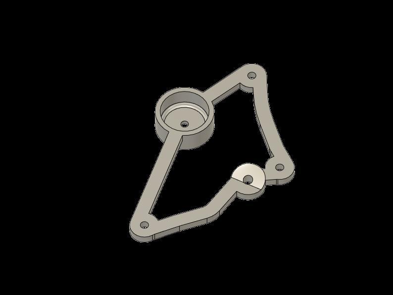 RADIATOR SUPPORT YAMAHA YZ 
