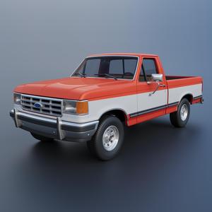 Pickup Truck F-150 Short Bed 1987