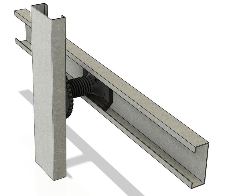 F47 parametric fur supports (FUSION 360)