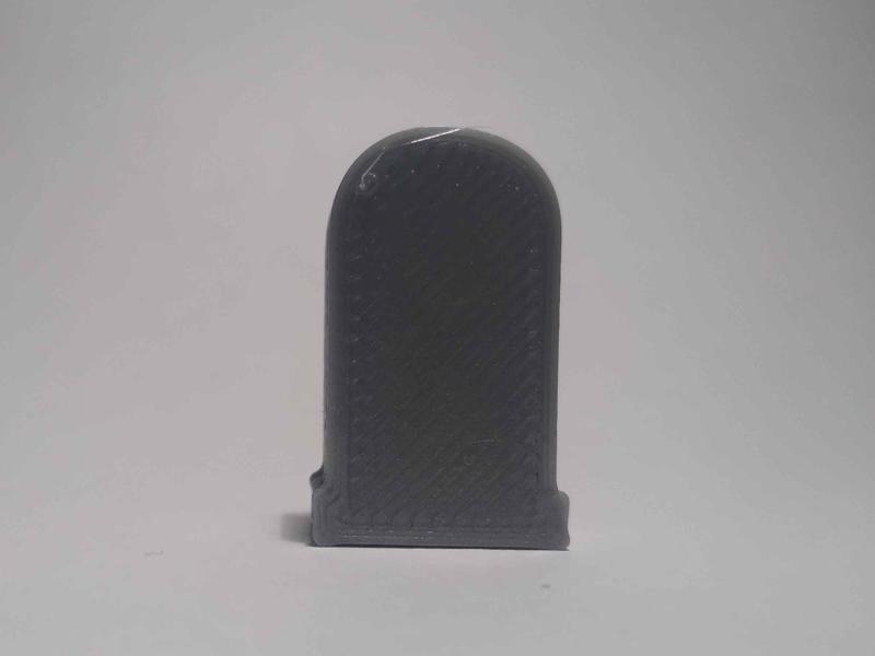 Simple tombstone pawn