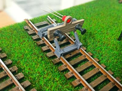 HO scale 1/87 buffer stop