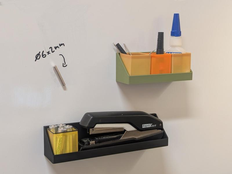 Magnetic Gridfinity Shelf