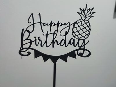 Tropical Happiness Topper