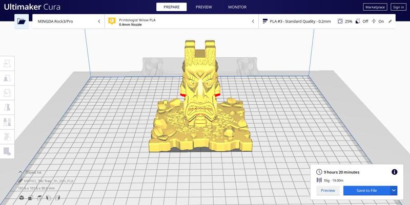 MINGDA Cura 4.8+ Profiles for Rock3/Pro, D2, D3/Pro, D4/Pro